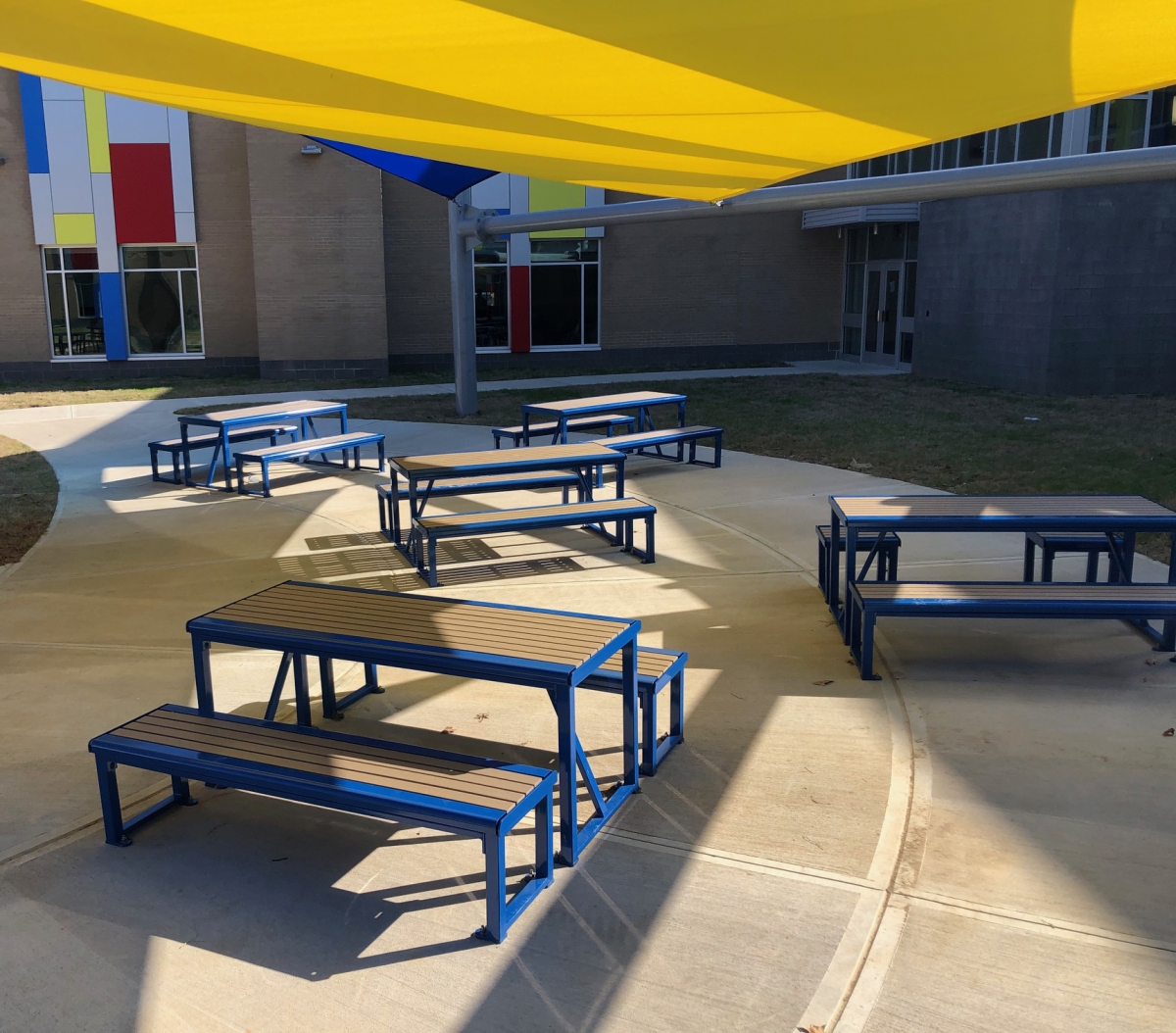 299 tables at a school 